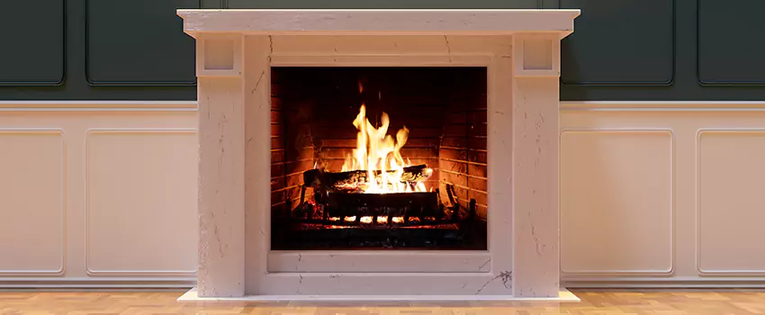Decorative Electric Fireplace Installation in Kingsville, Texas