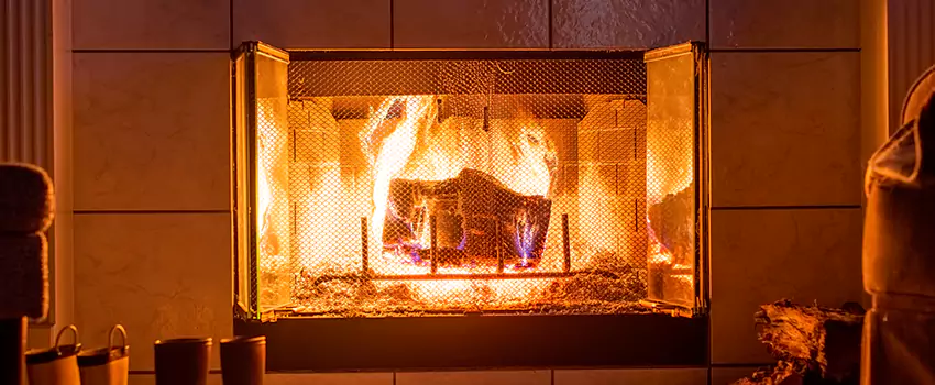 Mendota Hearth Landscape Fireplace Installation in Kingsville, Texas