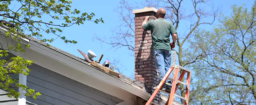 Vinyl and PVC Chimney Flashing Installation in Kingsville, TX
