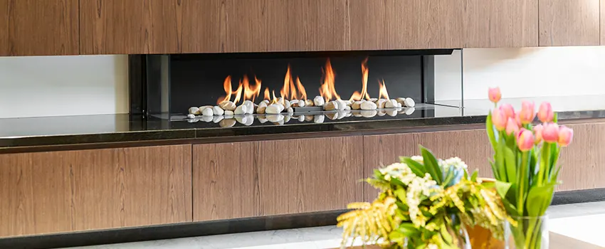 Double-height Fireplace Design Refurbishment in Kingsville, Texas